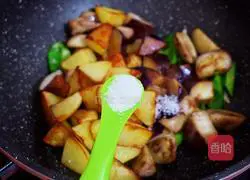 Home-cooked version of Di San Xian recipe 12