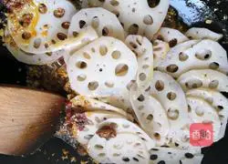 Illustration of how to make sweet and sour lotus root slices 6