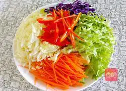 Illustration of how to make cold colorful silk 2