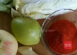 Illustration of how to make spicy cabbage 1