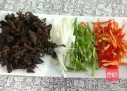 Illustration of how to make cold vermicelli 2 