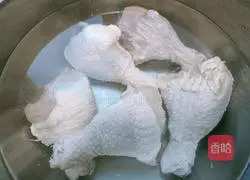 Illustration of lemon shredded chicken legs 1