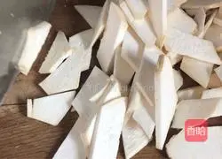 Illustration of how to make stir-fried king oyster mushrooms 2