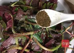 Spring wild vegetables~Illustration of how to make cold folded root (leaves) 7 