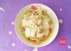 Illustration of how to make vinegar cabbage 15