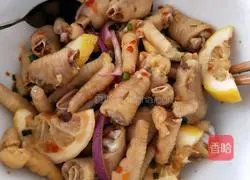 Illustration of how to make spicy and sour chicken feet with lemon 12