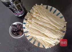 Rosshen Enoki Mushroom Recipe Illustration 1