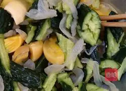 Illustration of how to make cold dishes 2