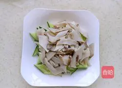 Illustration of how to make cold king oyster mushrooms 4