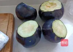 Illustration of how to make eggplant and pickles 1