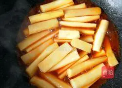 Illustration of how to make sweet and sour iron yam 13