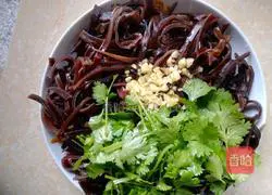 Illustration of how to make cold fungus (sweet and sour) 3