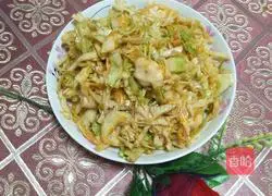 Illustration of how to make cold cabbage 8