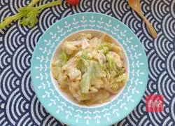 Illustration of how to make stir-fried cabbage 1