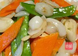 Illustration of how to make fried carrots with lilies 9