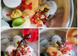 Illustration of pickling hot and sour white radish 6