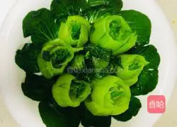 Illustration of how to cook boiled green vegetables 3