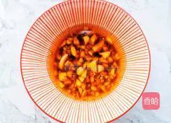 Illustration of how to make cold fungus and broccoli 8