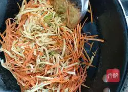 Illustration of how to make fried bean sprouts and dried tofu 5