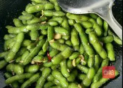 Illustration of how to make cold edamame 8