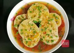 Illustration of how to make steamed lotus root clips 13