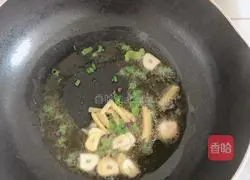 Illustration of how to make oyster sauce, mushrooms and rapeseed 5