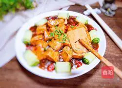 Illustration of how to make vinegar tofu 12