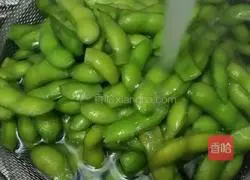 Illustration of how to make fragrant edamame 5