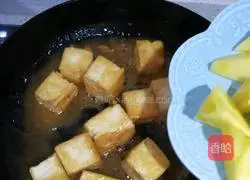 Illustration of how to make pineapple sweet tofu 14