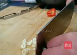 Garlic broccoli Practice illustration 2