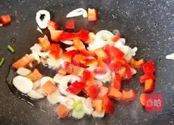 Illustration of how to make fried toon and dried beans 9