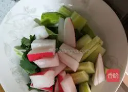 Illustration of how to make radish and cucumber 2