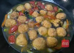 Illustration of how to make vegetarian meatballs 11