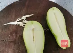 Illustration of how to make stir-fried chayote 2