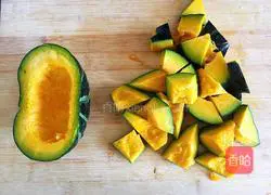 Illustration of how to make Beibei pumpkin with juice 3