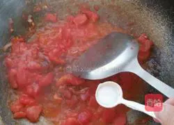 Illustration of tomato cold noodles 7