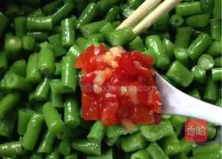 Illustration of how to make cold cowpeas 7