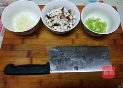 Illustration of how to make mashed potatoes with sauce 2