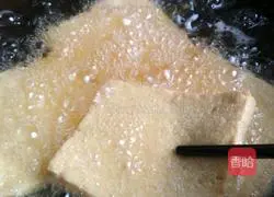 Illustration of how to make braised tofu in broth 3