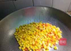 Illustration of how to make carrots and sweet corn 5