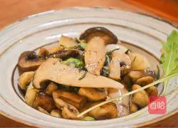 Illustration of how to make roasted baby mushrooms with herbs 8