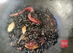 Stir-fried black beans Illustration of how to do it 5