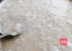 Illustration of how to make bean curd 17