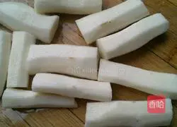 Illustration of how to make stir-fried yam shreds 3