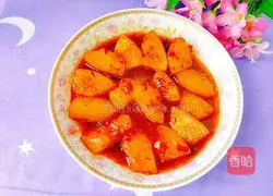 Illustration of braised winter melon 16