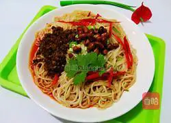 Illustration of how to make cold rice noodles 5