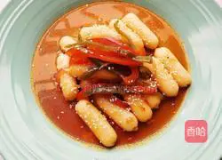 Illustration of Korean Spicy Rice Cake 6