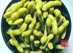 Illustration of how to make green edamame 5