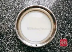 Illustration of how to make bean curd 12