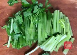 Dried celery and tofu Illustration of how to do it 3